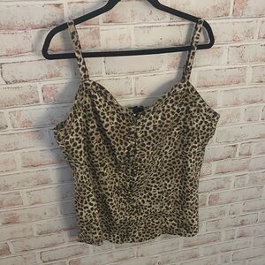 Torrid Leopard Print Fitted Camisole